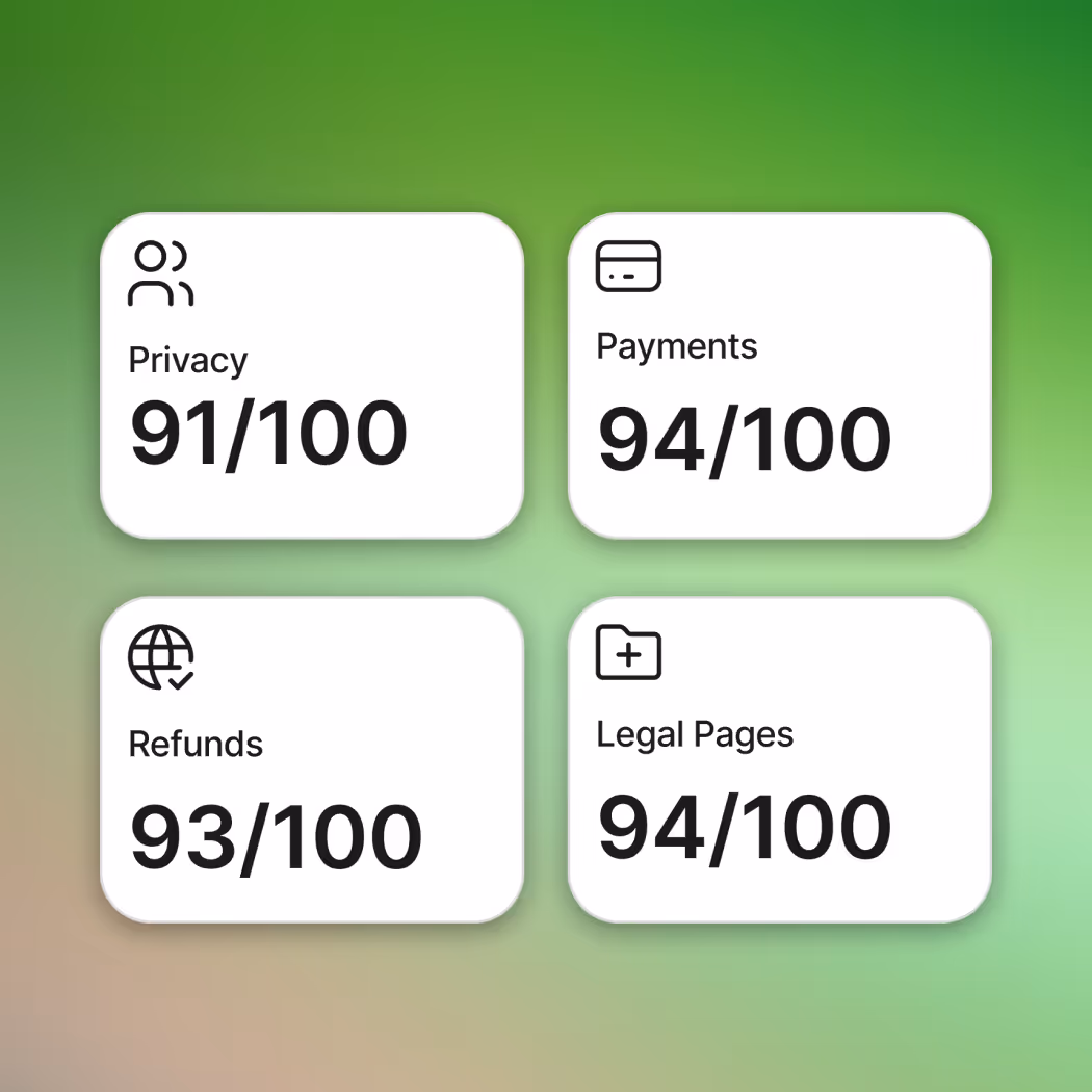 Dashboard mockup